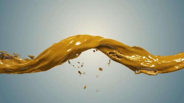 rainbow colors, fluid simulation. spilled paint alt