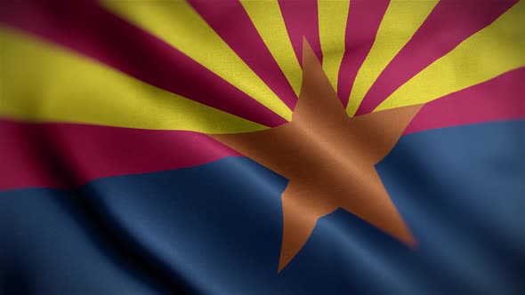 Arizona State Flag Angle