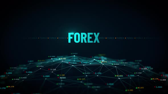 Forex Global Exchange Business Finance Stock Market Digital Globe Animation 4K alt