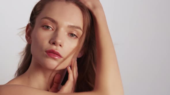 Beauty Fashion Professional Photo Shoot Woman Face alt