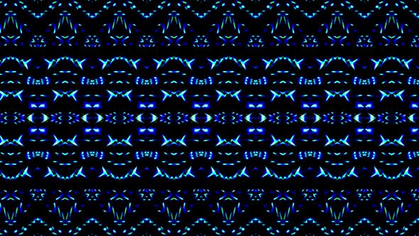 shining brightly the lines set the motion of the color blue waves, on a black background alt