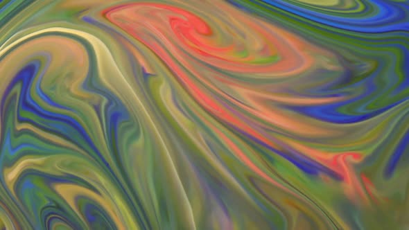 Abstract Background With Psychedelic Painting In Vivid Colors alt