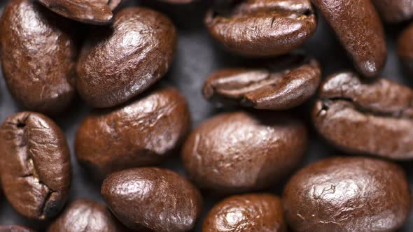 Roasted coffee beans