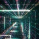 3D Big Data Digital Tunnel Square with Futuristic Matrix - VideoHive Item for Sale