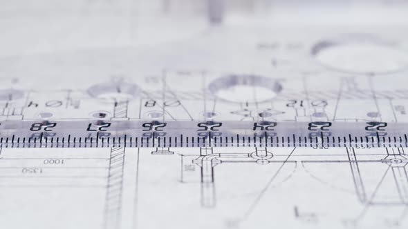 Plan Blueprint Closeup alt