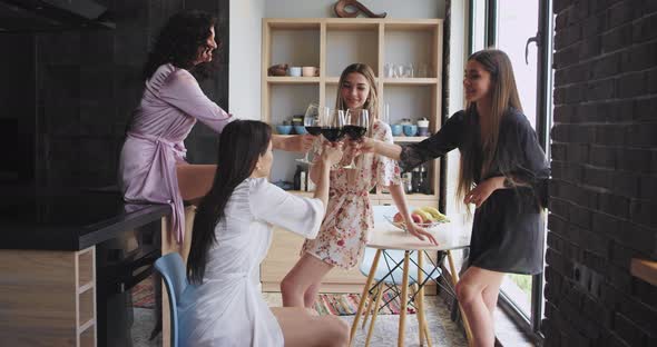 Three Charismatic Ladies in Pajamas alt