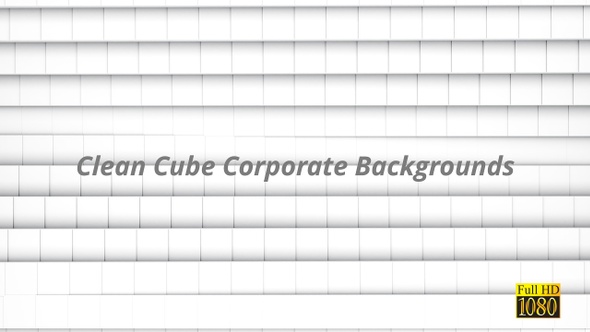 Clean Cube Corporate Backgrounds