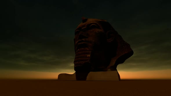 Ancient Egyptian Statue alt