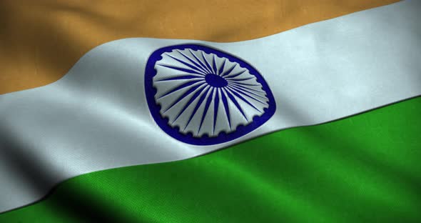 India waving Flag