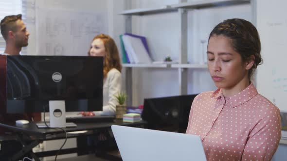 Business people working in modern office alt