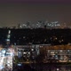 La Defense Business District at Night, Traffic, Trees, Suburbs - VideoHive Item for Sale