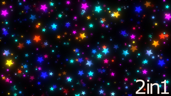 Stars Particles Background