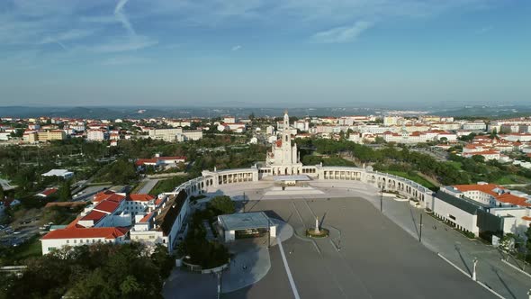 Cathedral Complex and Church in Fatima Portugal alt