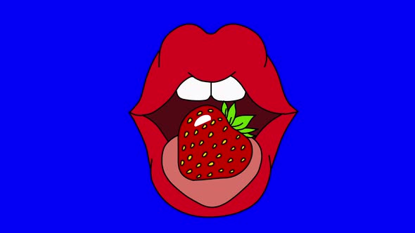 Lips Tongue Animation