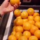 Closeup of a Woman Choosing Fresh Oranges in a Supermarket - VideoHive Item for Sale