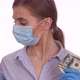 COVID-19 vaccine vs dollar money - VideoHive Item for Sale