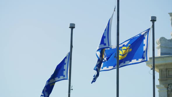 Flags of Quebec City alt