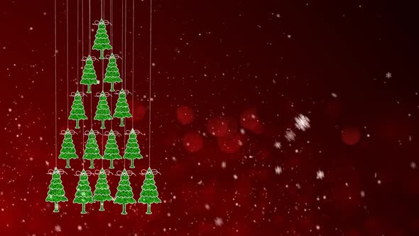 Christmas Spirit With Christmas Tree