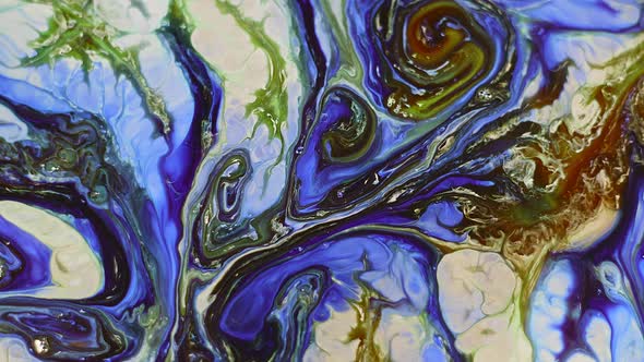 Abstract Food Paint Diffusion Art 10 alt