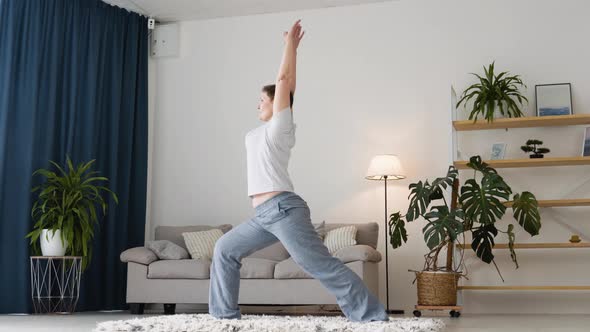 Senior Woman Doing Meditation Exercise Stretching Sports Yoga alt