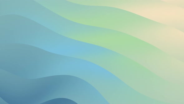 Animated Turquoise, Blue, Light-Green, Yellow Wavy Background alt