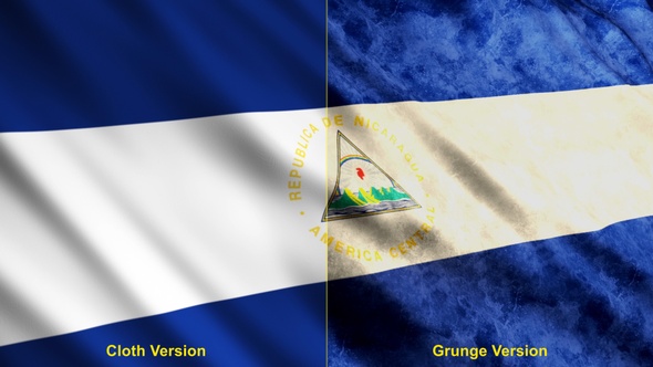 Nicaragua Flags alt