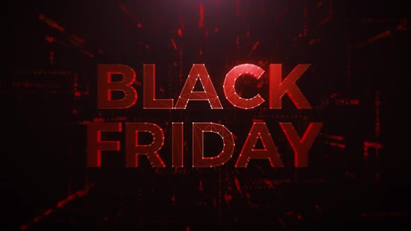 Red Black Friday Creative Animation