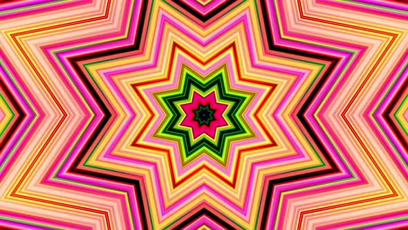 Kaleidoscope Pattern Animation