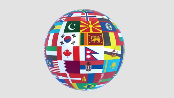 Country Flags Globe alt