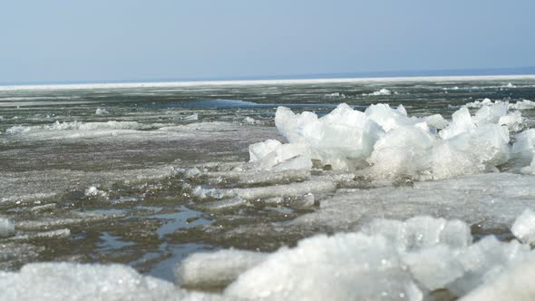Floating Of Ice