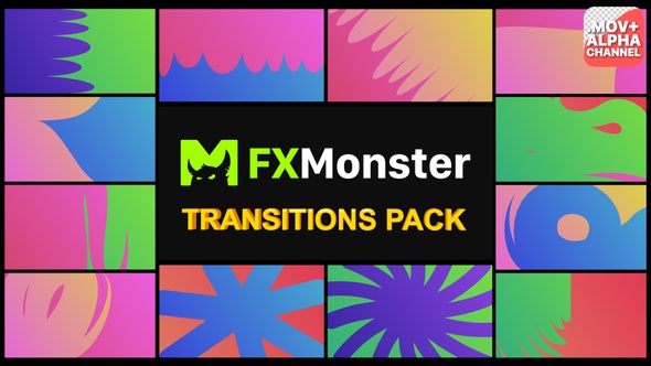 Colorful Transitions | Motion Graphics