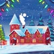 Beautiful Winter Night Landscape _ Christmas Animation - VideoHive Item for Sale