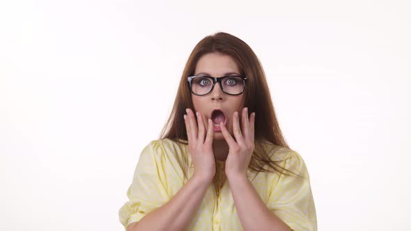 Shocked and Surprised Woman  alt