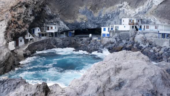 Pirate Cave Poris De Candelaria, a Hidden Tourist Attraction Near Tijarafe