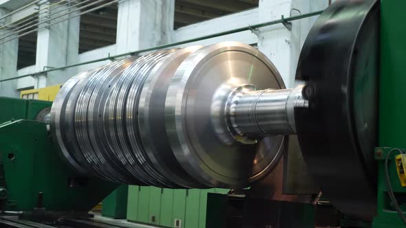 Manufacturing Power Electric Rotor Turbine for Generator alt