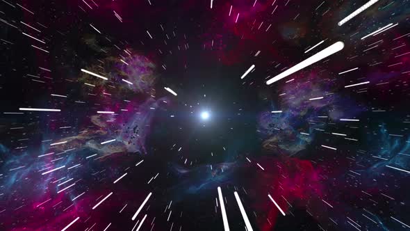 Time Warp Space Nebula 4k , Motion Graphics | VideoHive