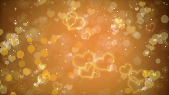 Romantic Hearts Bokeh