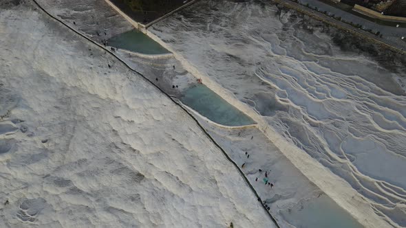 Famous Travertines of Pamukkale alt