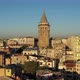 4k footage of bosphorus in the sunset having galata tower in the middle - VideoHive Item for Sale