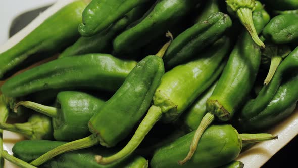 Traditional Spanish Patron Peppers Green Padrons Tapas alt