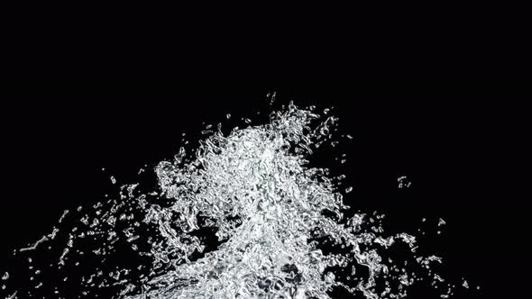Water Splash 4K alt