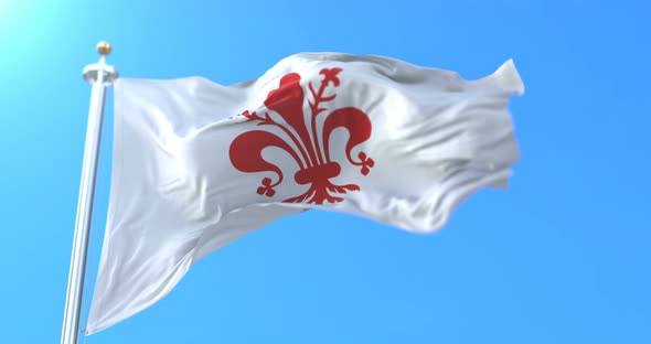 Florence Flag, Italy alt