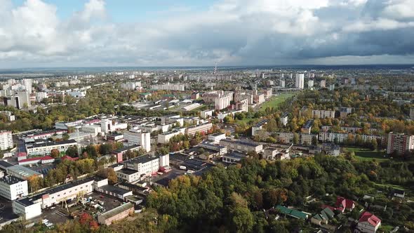 Autumn Landscape In The City Of Vitebsk  alt