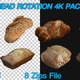 Bread rotation 4K Pack1 - VideoHive Item for Sale
