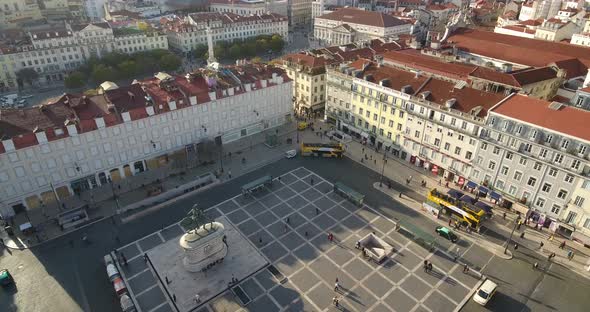 Lisbon downtown square alt