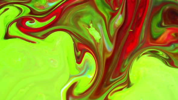 Psychedelic Color Spreading Paint Swirling And Explosion alt