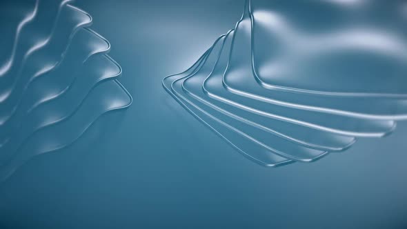 Corporate 3d Blue Background