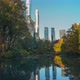 Central Park Pond in New York City with Reflection - VideoHive Item for Sale