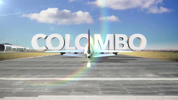 Commercial Airplane Landing Capitals And Cities   Colombo