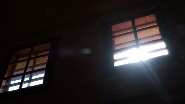 The Sunlight Through the Window Into the Room alt